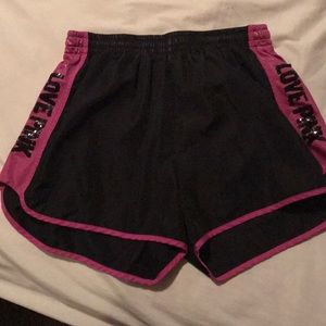 PINK Victoria Secret Running shorts